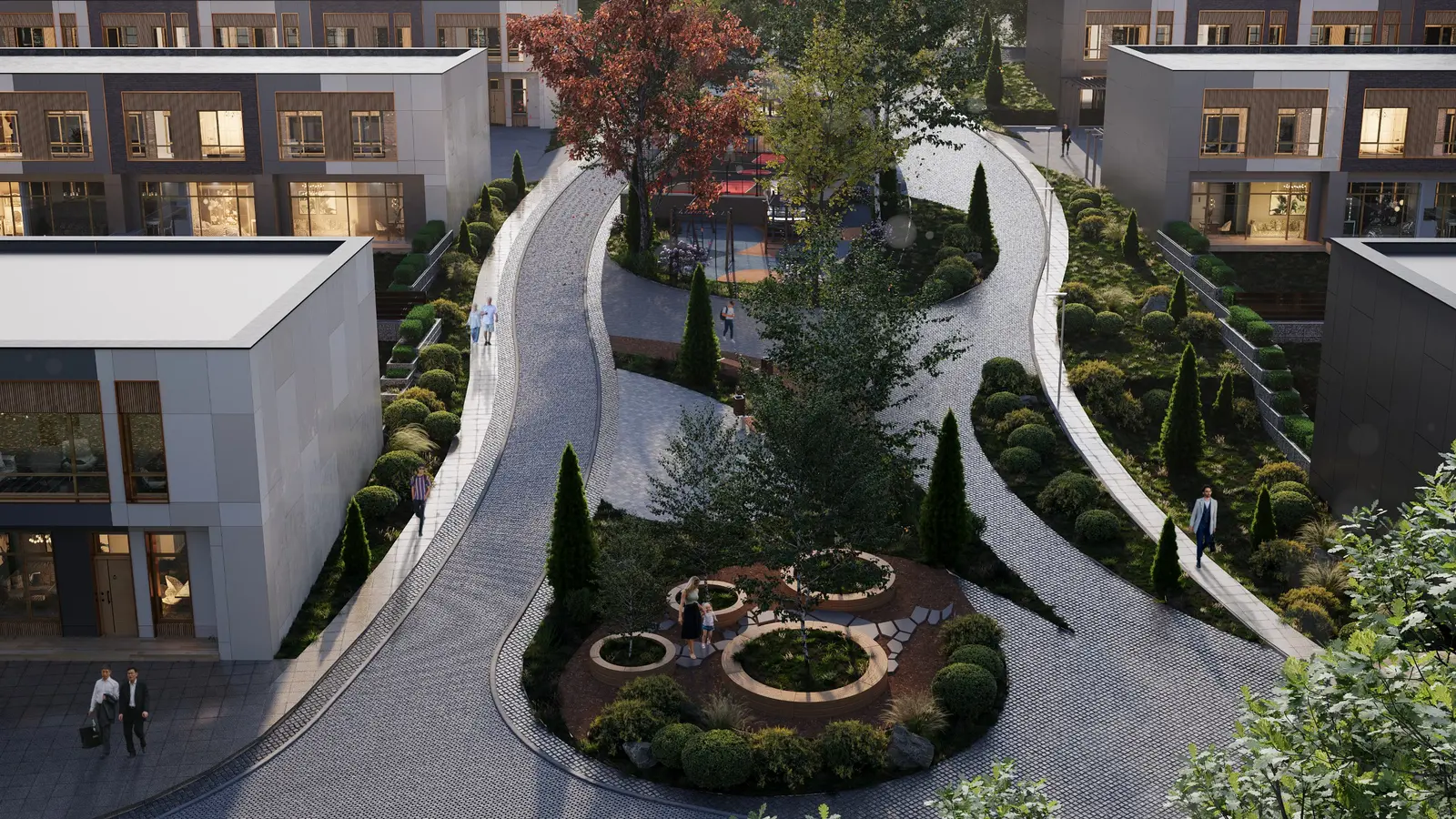 Визуализация AQSAI RESORT · 2