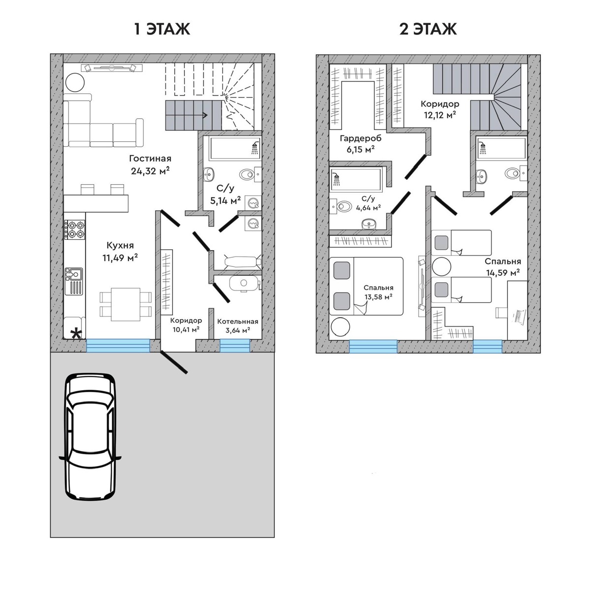 3-комнатные · 110.0 м²